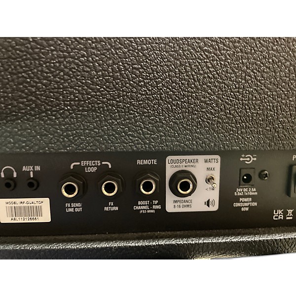 Used Laney IRF DUAL TOP Solid State Guitar Amp Head