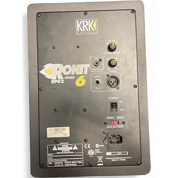 Used KRK RPG2 PAIR Powered Monitor