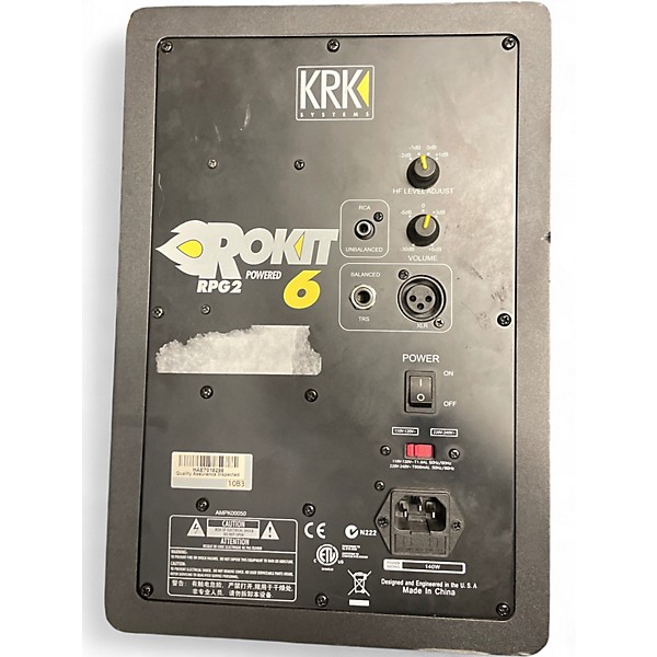 Used KRK RPG2 PAIR Powered Monitor