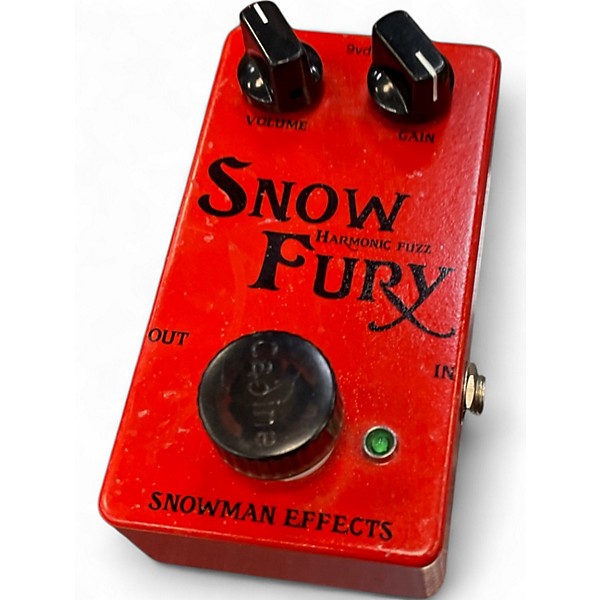 Used Snowman Effects SNOW FURY FUZZ Effect Pedal