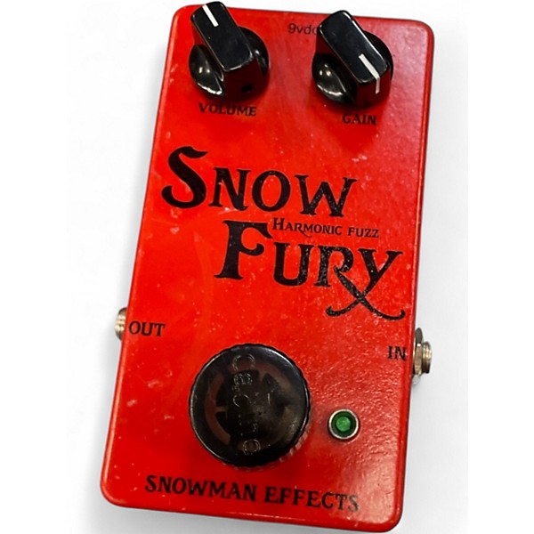 Used Snowman Effects SNOW FURY FUZZ Effect Pedal