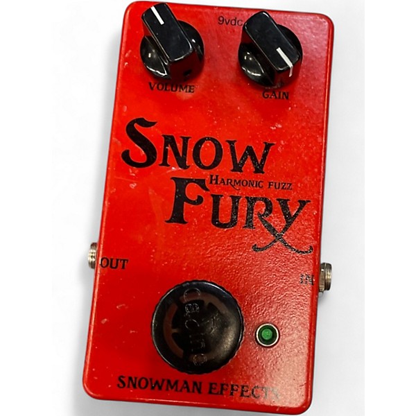Used Snowman Effects SNOW FURY FUZZ Effect Pedal