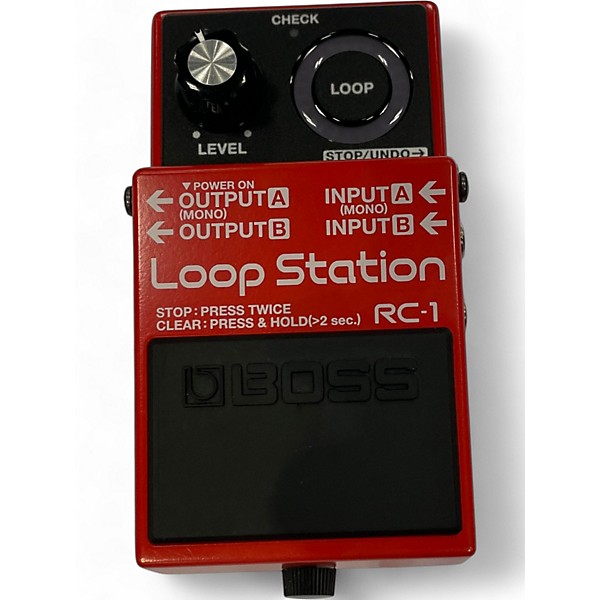 Used BOSS RC1 Loop Station Pedal | Guitar Center