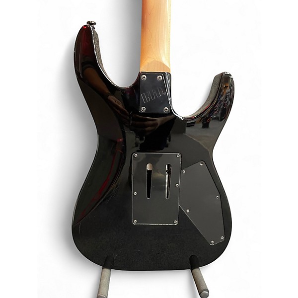 Used ESP LTDN KH202 LEFT-HAND Black Solid Body Electric Guitar