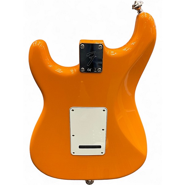 Used Fender Player Stratocaster Capri Orange Solid Body