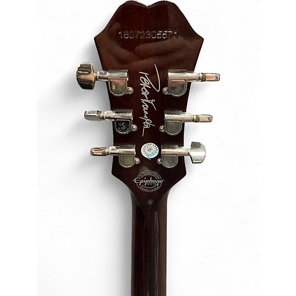 Used Epiphone FT-79 Peter Frampton 1964 Texan Vintage Sunburst Acoustic Electric Guitar