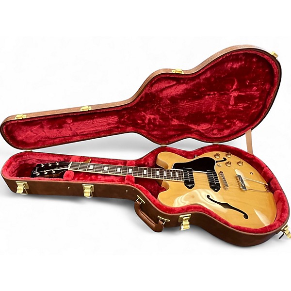 Used 2024 Gibson ES330 Natural Hollow Body Electric Guitar