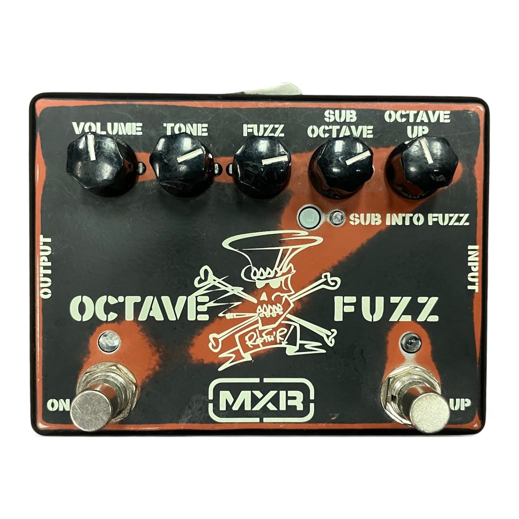 Used Dunlop SF01 Slash Signature Octave Fuzz Effect Pedal