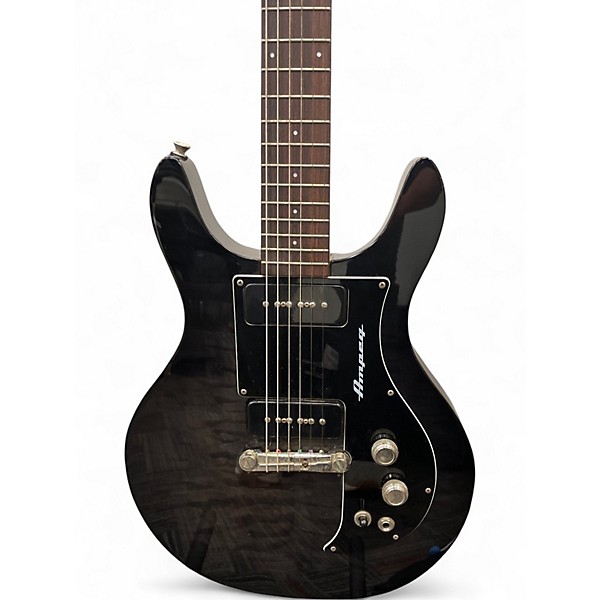 Used Ampeg AMG 1 Black Solid Body Electric Guitar