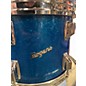 Vintage 1960s Rodgers 4 Piece Holiday 4 Piece Sparkling Blue Pearl Drum Kit