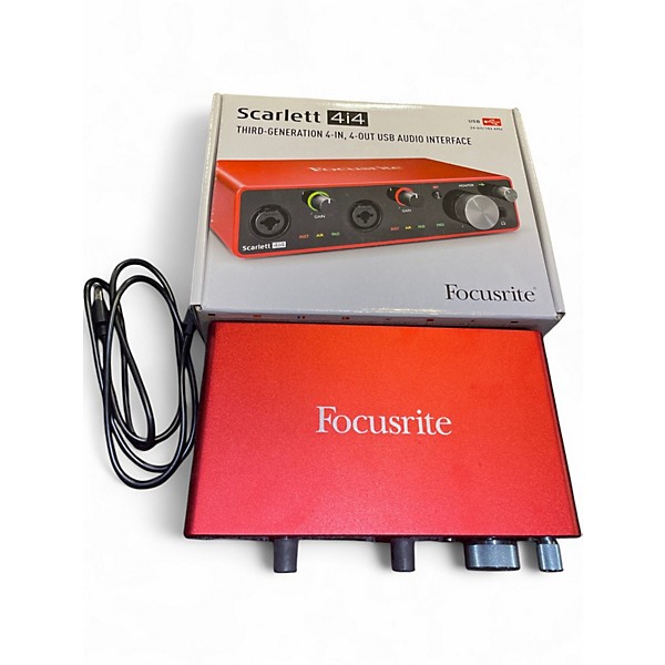 Used Focusrite Scarlett 4i4 Gen 3 Audio Interface | Guitar