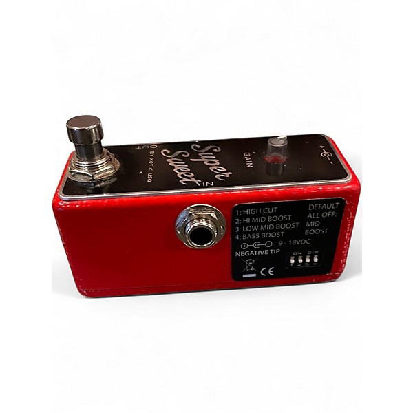 Used Xotic SUPER SWEET Effect Pedal