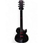 Used 2003 Gibson Les Paul Voodoo BLACK RED FILL Solid Body Electric Guitar thumbnail
