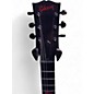 Used 2003 Gibson Les Paul Voodoo BLACK RED FILL Solid Body Electric Guitar