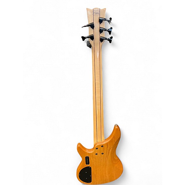 Used Brawley Artemis 5 string bass Natural Electric Bass Guitar