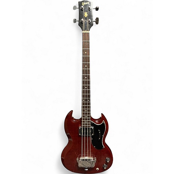 Vintage 1969 Gibson EB-O Heritage Cherry Electric Bass Guitar