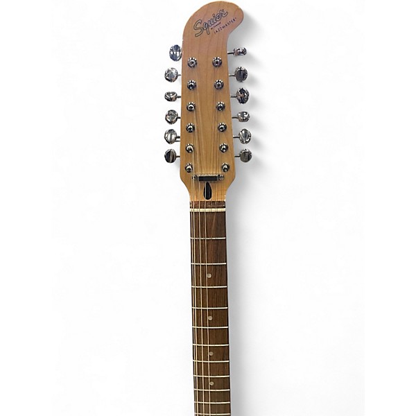 Used Squier Jazzmaster XII Olympic White Solid Body Electric Guitar