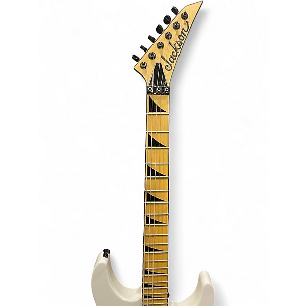 Used Jackson DK2MQHT Pro Dinky Snow White Solid Body Electric Guitar