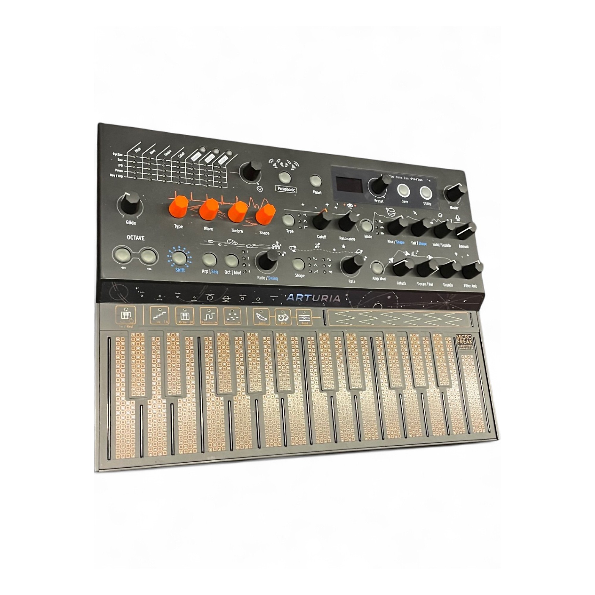 鍵盤楽器 microfreak arturia Arturia MicroFreak Hybrid Synthesizer | Sweetwater