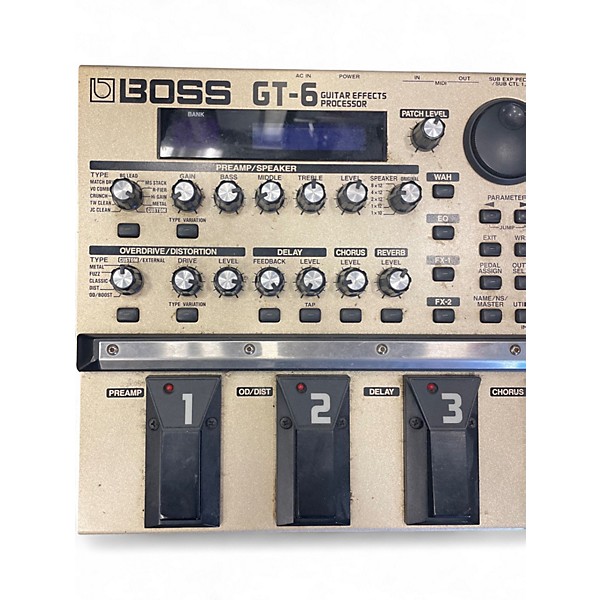 ギター BOSS GT-6 Guitar Effects Processor Boss GT-6 Guitar Multi Effects Pedal Processor | eBay
