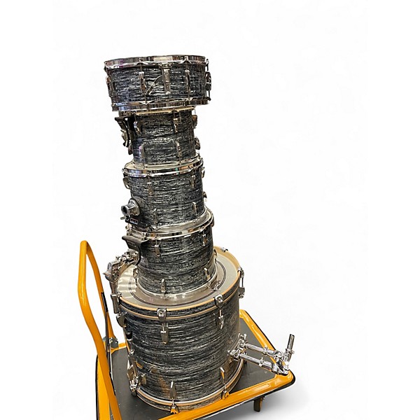 Used Pearl 5 Piece EXR EXPORT GRAY Drum Kit