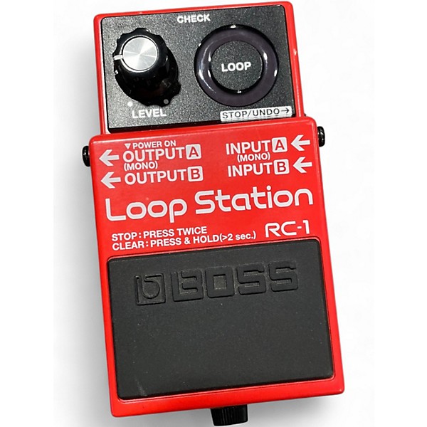 ギター BOSS RC-1 Loop Station Loop Pedal Amazon.com: Boss RC-1 Loop Station & JIM DUNLOP Standard Wah