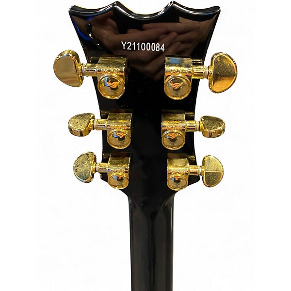 Used Dean Colt With Piezo Black Hollow Body Electric Guitar