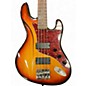 Used Dean Zelinsky The Mule 2 Tone Sunburst Electric Bass Guitar