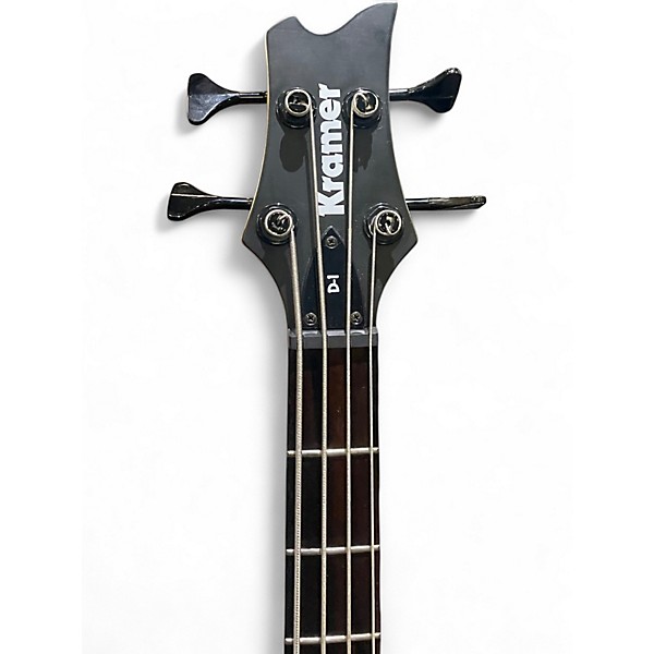 Used Kramer D1 Black Electric Bass Guitar