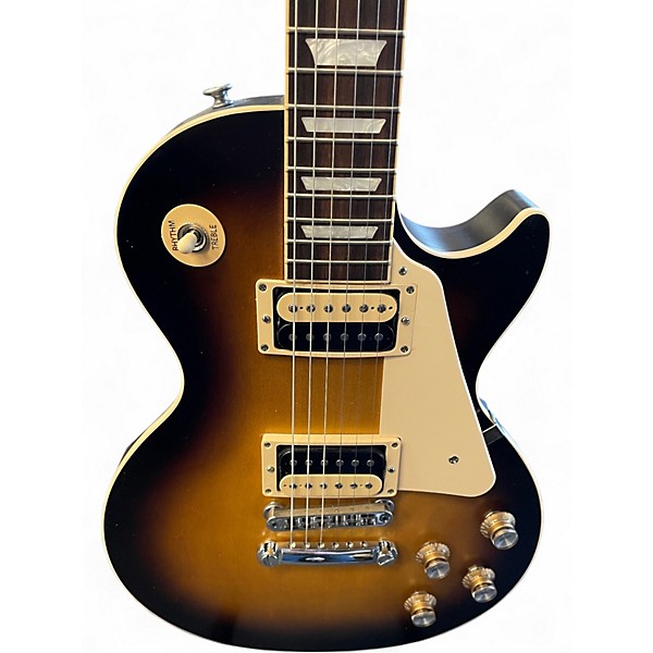 Used Gibson Les Paul Traditional Pro V Satin Top Desert Burst Solid Body Electric Guitar