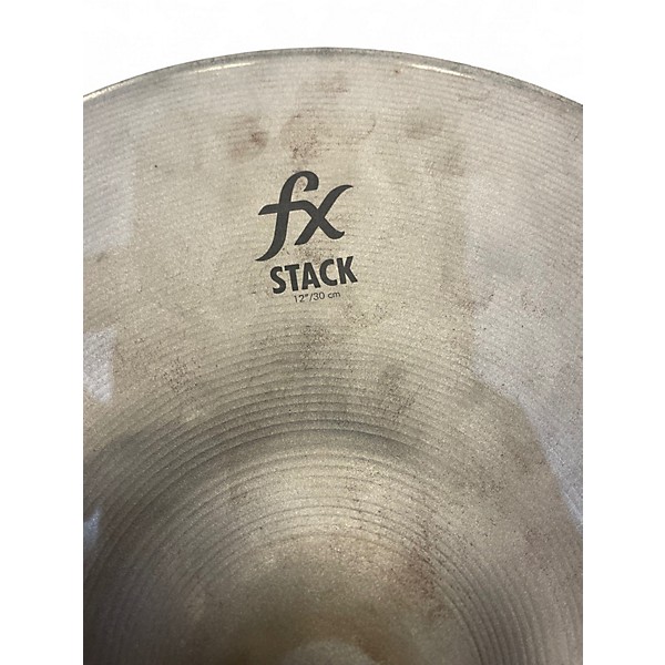 Used Zildjian 12in fx stack Cymbal