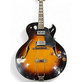 Used Eastman AR372CE 3 Tone Sunburst Hollow Body Electric Guitar