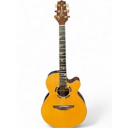 Used Takamine SANTA FE DSF48C Natural Acoustic Electric Guitar