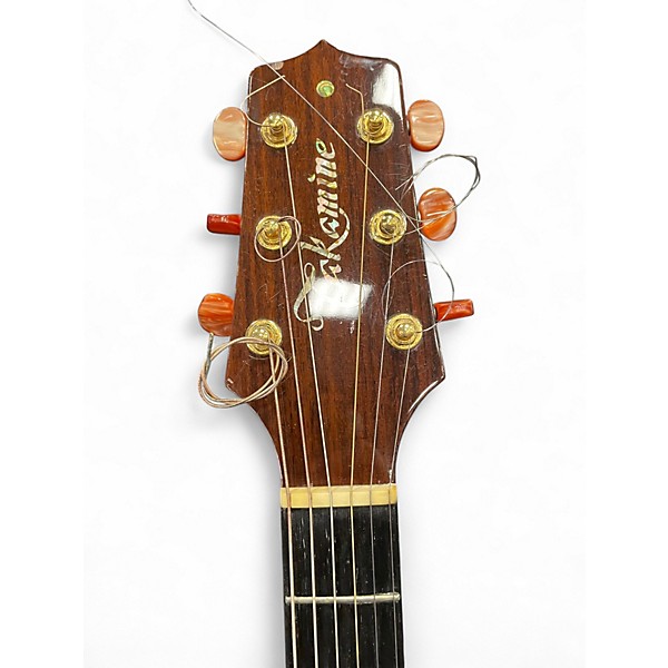 Used Takamine SANTA FE DSF48C Natural Acoustic Electric Guitar