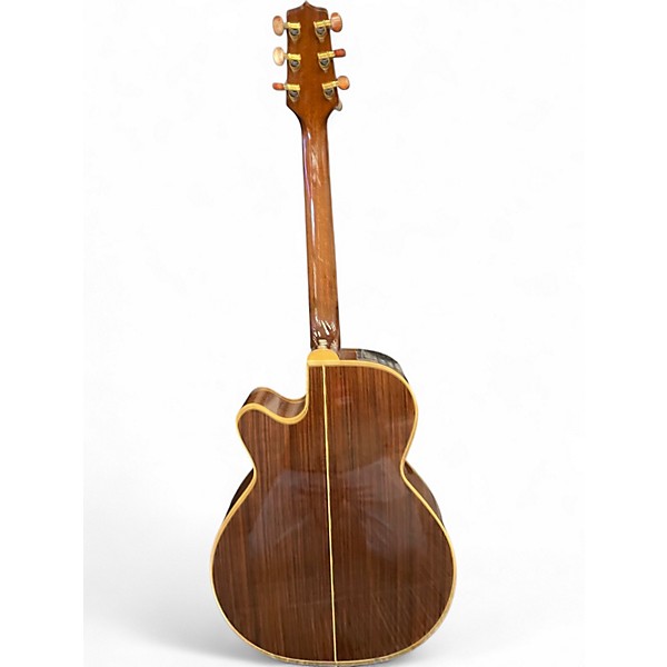 Used Takamine SANTA FE DSF48C Natural Acoustic Electric Guitar