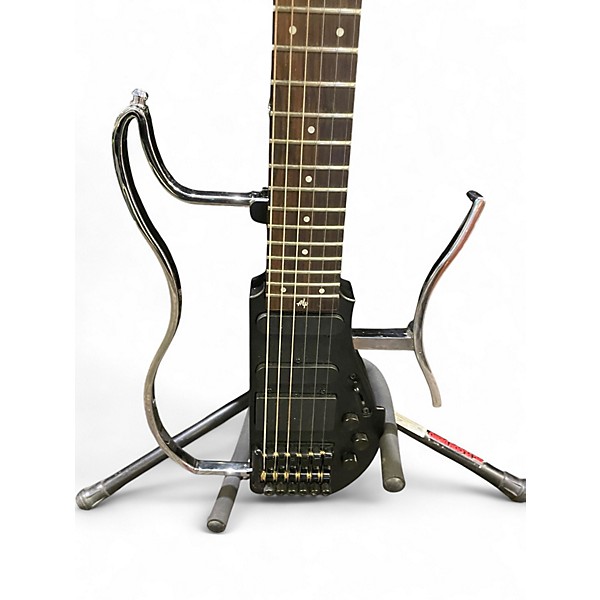 Used Asmuse ad 80 Black and Silver Electric Guitar