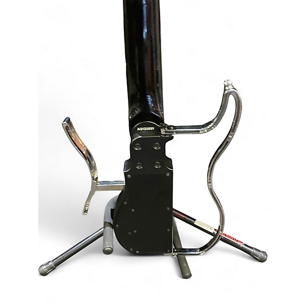 Used Asmuse ad 80 Black and Silver Electric Guitar