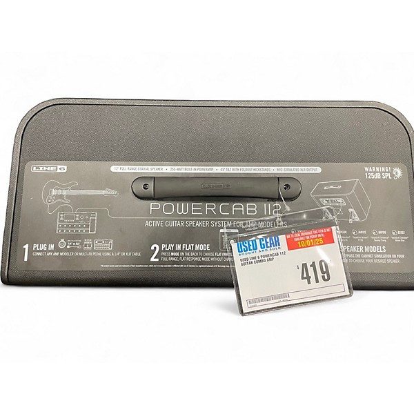 Used Line 6 POWERCAB 112 Guitar Combo Amp