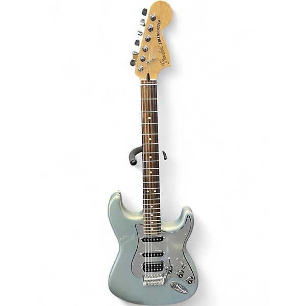 Used Fender Special Edition Lone Star Stratocaster Ghost Silver Solid Body Electric Guitar