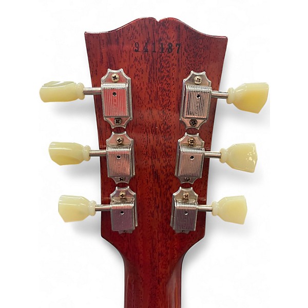 Used Gibson 1959 Reissue Les Paul Bourbon Burst Solid Body Electric Guitar