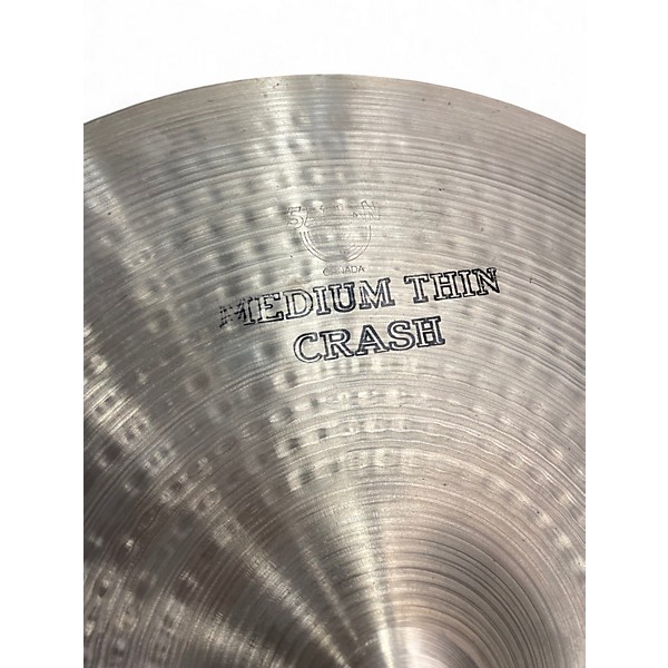Used SABIAN 16in Medium Thin Crash Cymbal