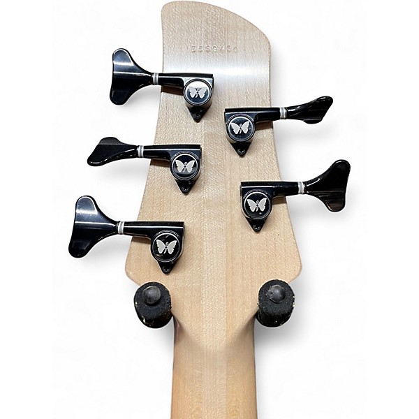 Used Fodera STANDARD JOEY EMPEROR 5 TRANSPARENT CREAM Electric Bass Guitar