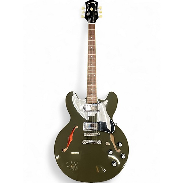 Used Epiphone ES335 Inverness Green Hollow Body Electric Guitar