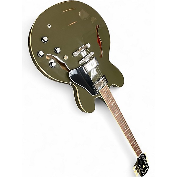 Used Epiphone ES335 Inverness Green Hollow Body Electric Guitar
