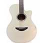 Used Yamaha APX600 Vintage White Acoustic Electric Guitar
