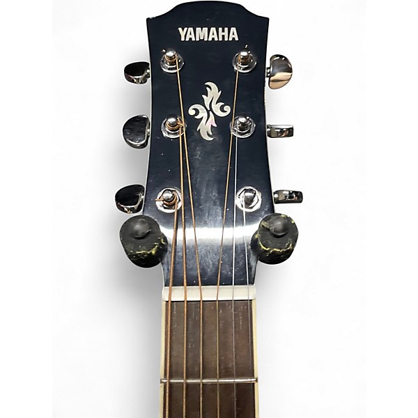 Used Yamaha APX600 Vintage White Acoustic Electric Guitar