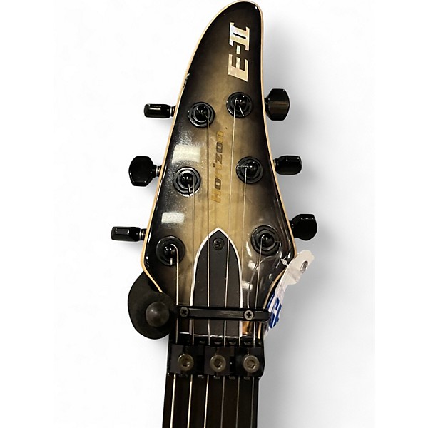 Used ESP E-II Horizon BLACK NATURAL BURST Solid Body Electric Guitar