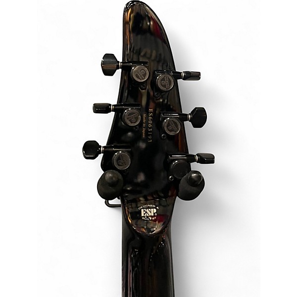 Used ESP E-II Horizon BLACK NATURAL BURST Solid Body Electric Guitar