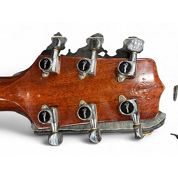 Used Takamine EF261S Natural Acoustic Electric Guitar