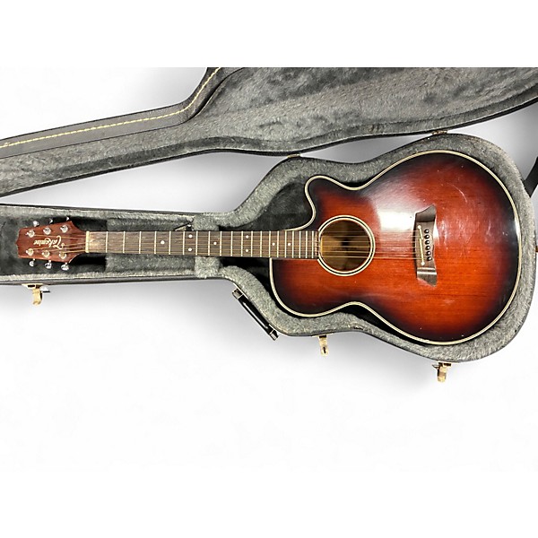 Used Takamine EF261S Natural Acoustic Electric Guitar